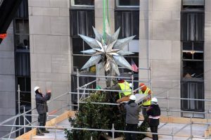 Is November 14th too soon for a Christmas tree? (Diane Bondareff/Invision for Swarovski/AP Images)