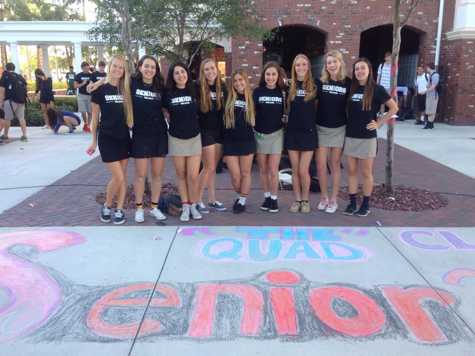 Members of the Class of 2014 inaugurating the newly-christened Senior Quad.  (via: Alana Steinberg)" 