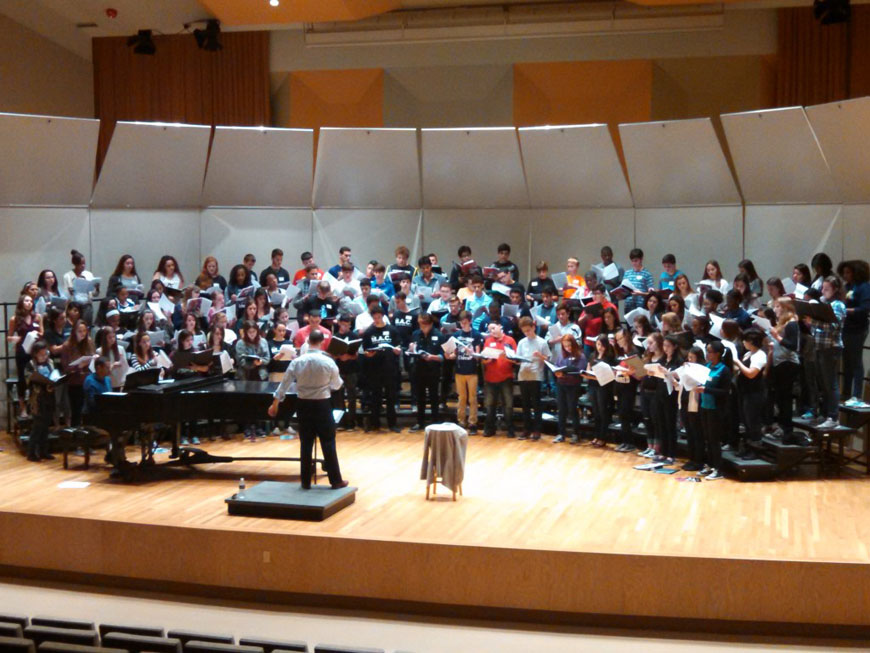 Pine Crest Singers Take Part in the University of Miami Choral Festival