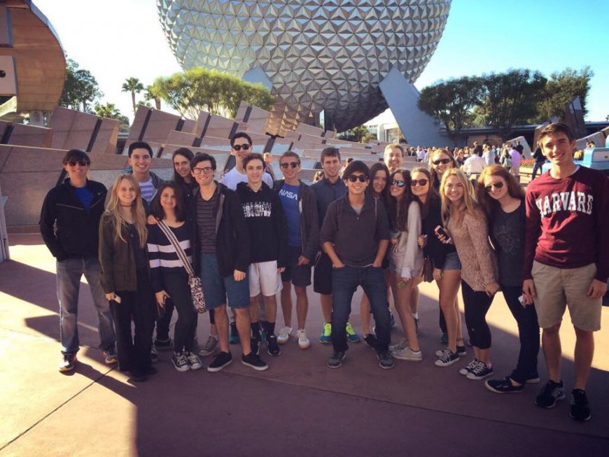 The Geography Club had a great time traveling to all of the different countries in Epcot! (via, Jenni Wilson, Junior)