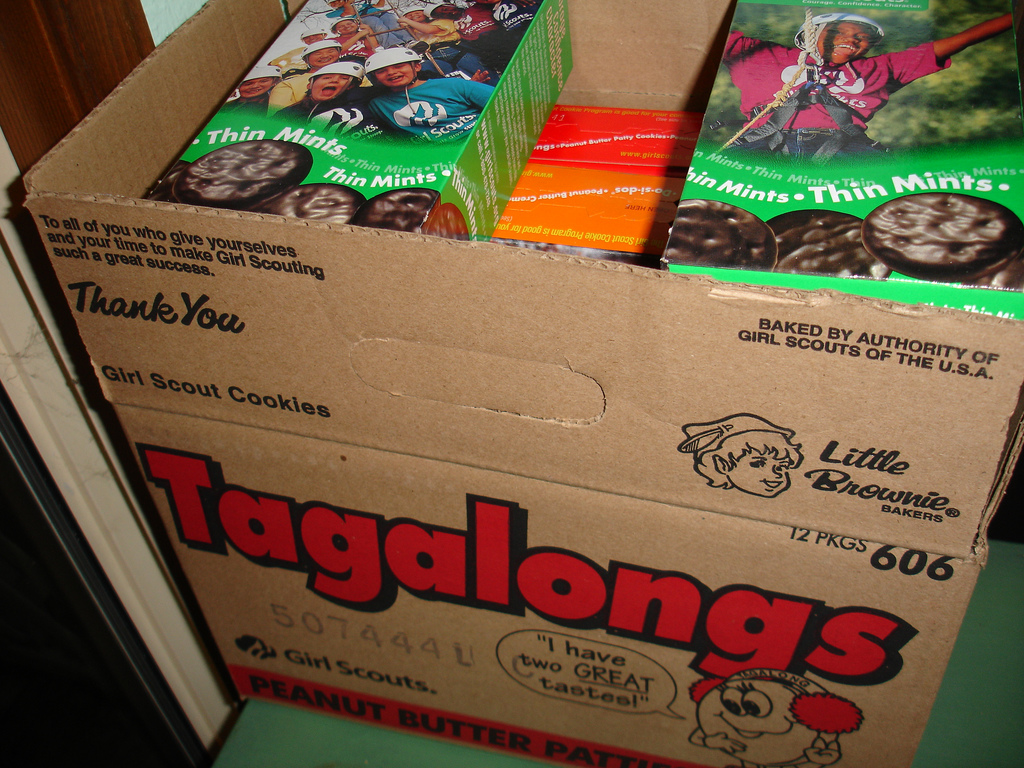 Tis the Season for Girl Scout Cookies