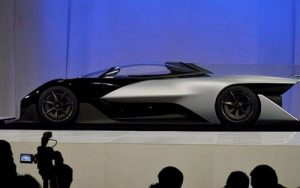 Faraday Future's showed off its concept car that is supposed to be the competitor to take on Elon Musk's Tesla Motors (via Flickr/Automobile Italia).