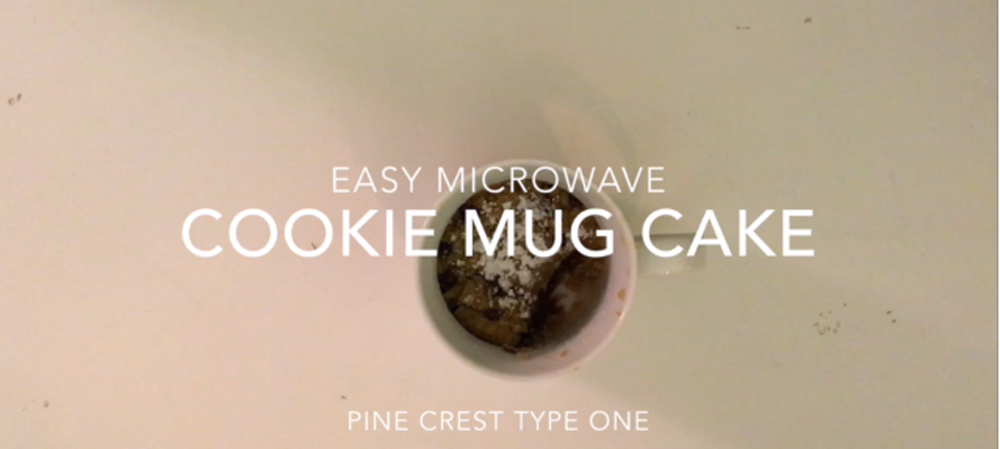 Easy Microwave Cookie Mug Cake