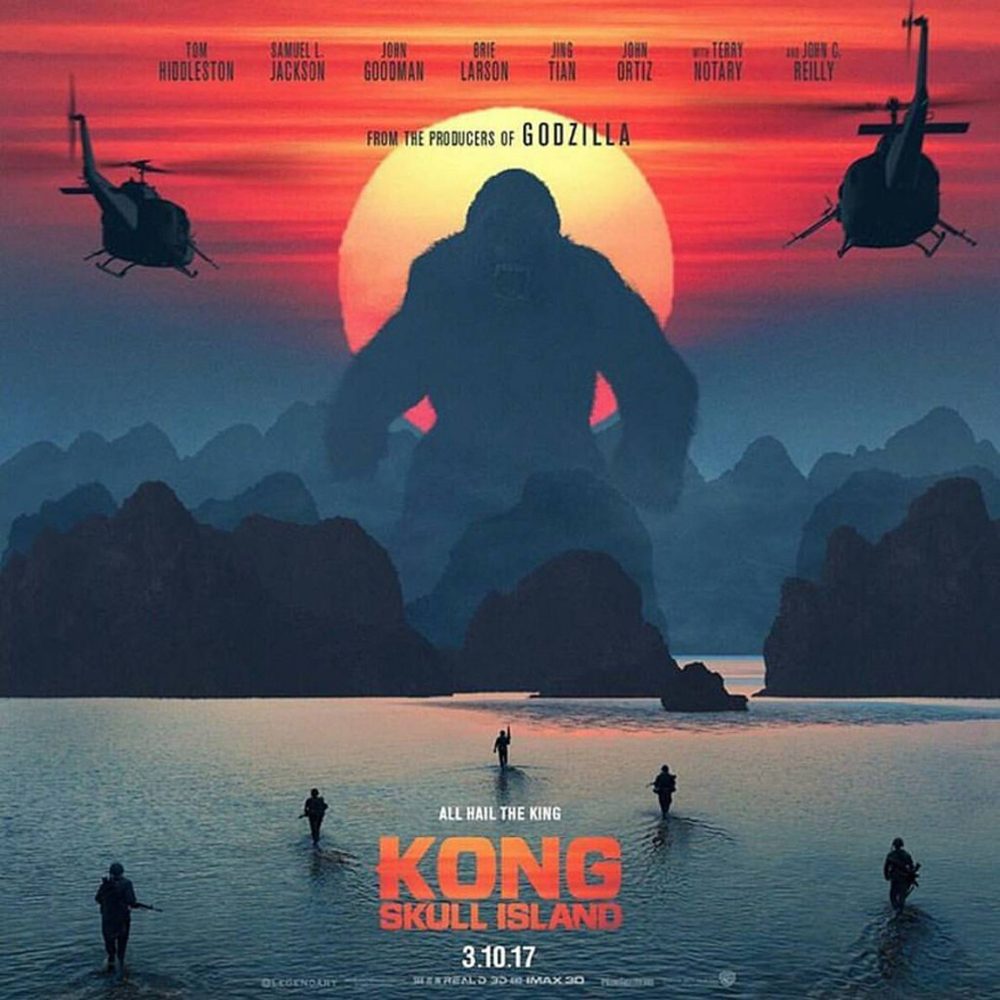 Kong roars back into theaters in the new monster epic Kong: Skull Island. (Fly Guy/Flickr