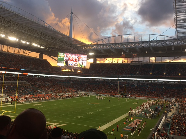 The Miami Hurricanes have started off the season strong, with six wins already under their belt. (via Alvaro Torrejon, Class of 2016)