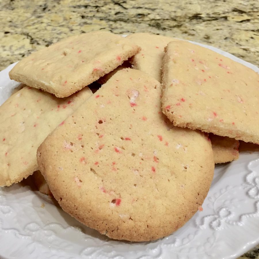 These peppermint sugar cookies are sure to keep the winter spirit alive!