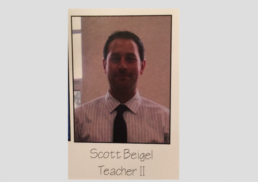 Scott Beigel in the 2012 Pine Crest Boca yearbook.