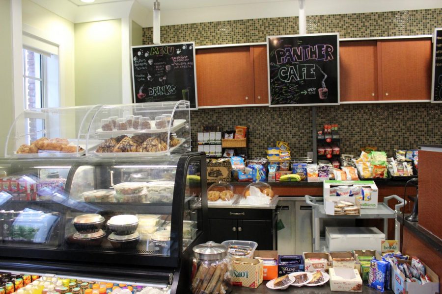 The complete selection at the updated Student Union Café.