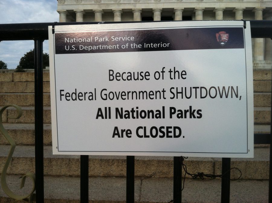 National Parks closed across the country due to a lack of funding.