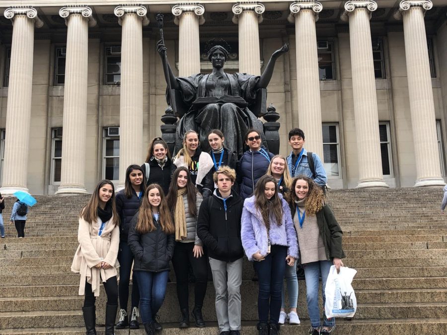 Student journalists spent four days exploring New York and attending a journalism conference.