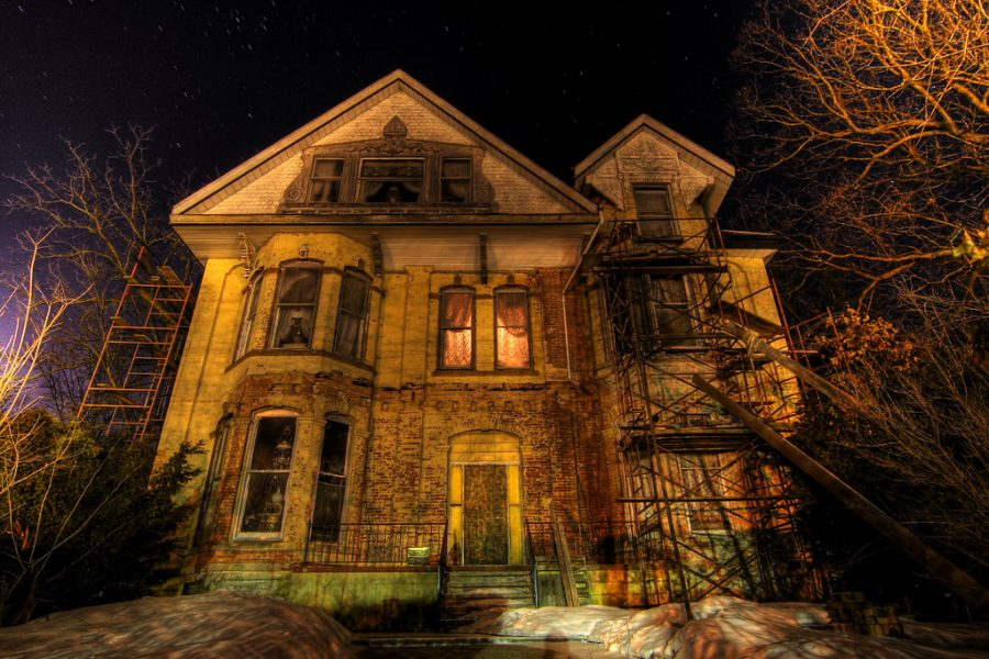 Haunted houses are a favorite activity during the Halloween season