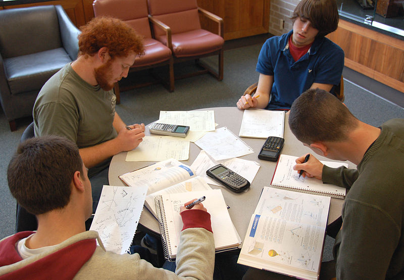 Studying can be stressful, but working with friends could help!