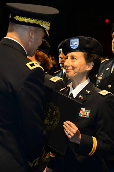 From Band to Battlefield: Meet Retired U.S. Army Colonel Michelle Nassar ’84