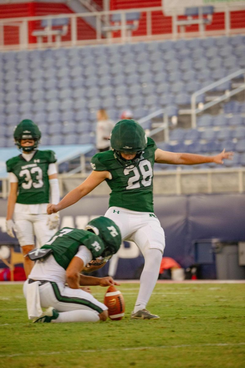 Homecoming game 2025 kicks off.