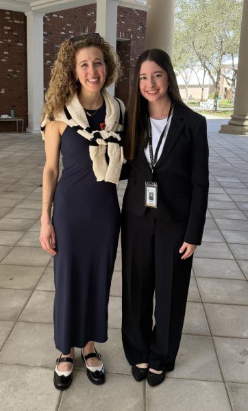 Eliana Nitsberg '28 interviews Dr. Danielle Gilbert '04.